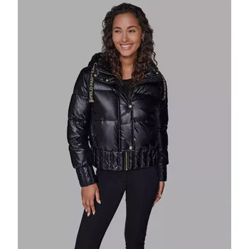 KARL LAGERFELD PARIS dámská bunda CROPPED černá M