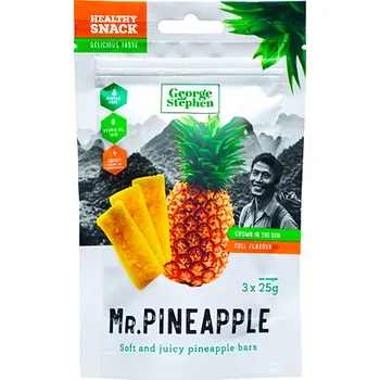 George and Stephen Mr. Pineapple ovocná tyčinka, 3x25g 75g