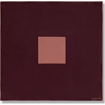 Šátek Hedvábný šátek Lanvin dámský, více barev, 710008571 burgundské 93B, vel. ONE SIZE