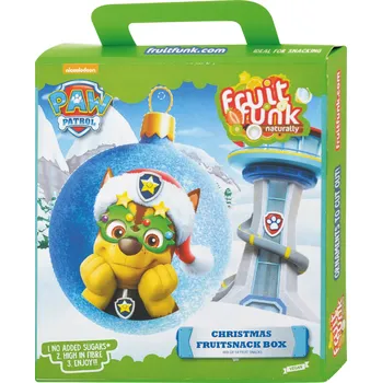 Bonbon FRUITFUNK Christmas snack box, 115g (Paw Patrol)