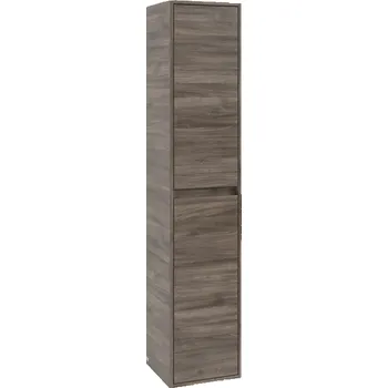Koupelnový nábytek Villeroy & Boch Skyla - Vysoká skříňka 1700x350 mm, panty vpravo, Stone Oak C80101RK
