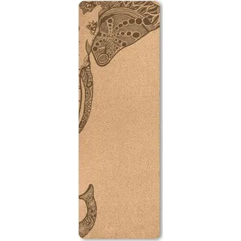 podložka na cvičení Jóga korková podložka 4mm | Cvičení - Slon , 173 cm x 58 cm x 4 mm
