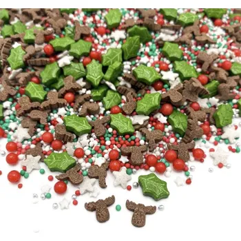 Jedlá dekorace na dort Zdobení red nose 90g - Happy Sprinkles