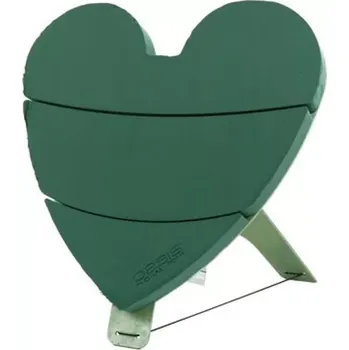 Smuteční dekorace Srdce smuteční na stojánku 60x60x5cm