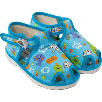 Dívčí obuv Dětské sandálky model 035 Mořský svět Velikost: 21