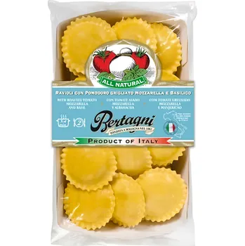 Bertagni Ravioli rajčata a mozzarella 250g