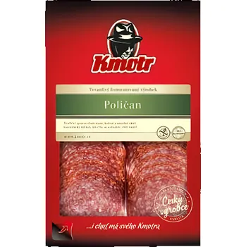 salám Kmotr Poličan salám plátky 75g