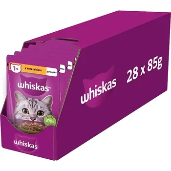 Whiskas Kapsička pro kočky kuře v želé 28x85g 2.38kg