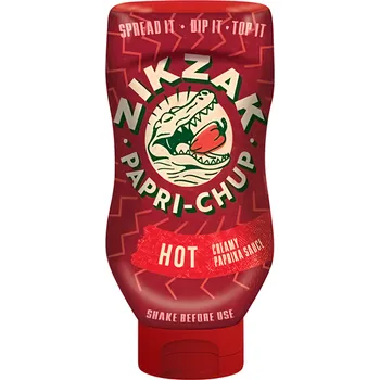 Omáčka Podravka ZikZak Papri-Chup ostrý 310g