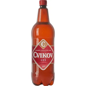 Pivo Cvikov Luž 10° pivo PET 1.5l