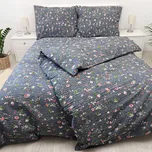 Francouzské krepové povlečení Rea Zapínání: zip, Velikost polštáře: 2x50x70, Velikost přikrývky: 240x220 Šev uprostřed