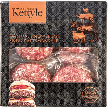 Maso a ryba Hamburger hovězí 10% Dry Aged mražený 8x150g 1.2kg