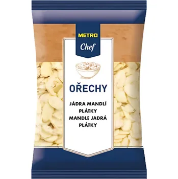 Metro Chef Mandle jádra plátky 220g