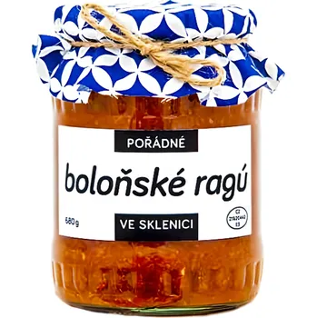 Omáčka Pořádně ve sklenici Boloňské ragú 680g