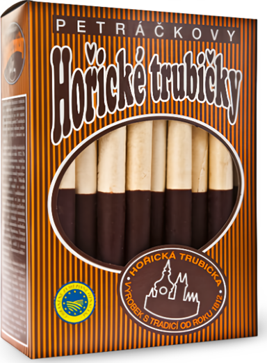 Petráčkovy Hořické trubičky plněné polomáčené kakaové s ořechy 20x40g 800g