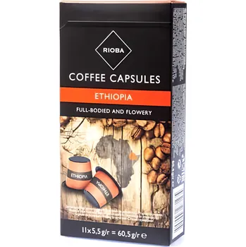 Rioba Ethiopia kávové kapsle 1