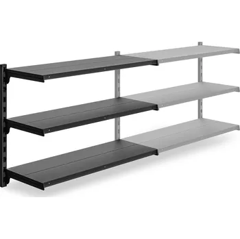 Dílenský regál Marbo Regál do prodejny nástěnný dodatkový 61x83x33 cm - 3 police