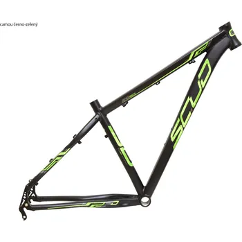 Jízdní kolo Scud horské kolo AIRA ALTUS/ALIVIO - 27.5" / 17p - 43cm / černo-bílo-červený - 2019