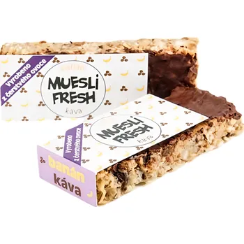 Muesli Fresh Tyčinka banán-káva 55g