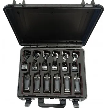 Vysílačka Malý odolný transportní kufr s organizérem na radiostanice Radiostanice