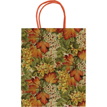 Dárková taška Dárková papírová taška Autumn Plants