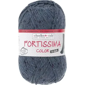 Příze Schoeller Stahl Fortissima tweed 6-fach 0158 (Ponožková příze Fortissima tweed 6-fach)