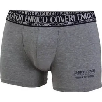 Boxerky Enrico Coveri EB1500 šedé Barva: šedá, Velikost: M