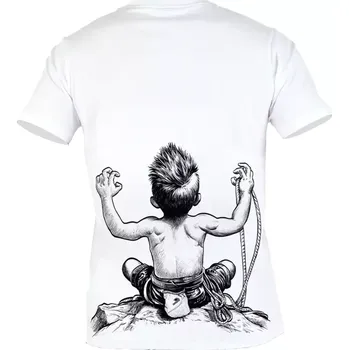 Pánská košile Pánské tričko Nograd Born to Climb white L