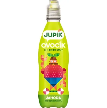 Jupík Ovocík 20% Jablko jahoda 330ml