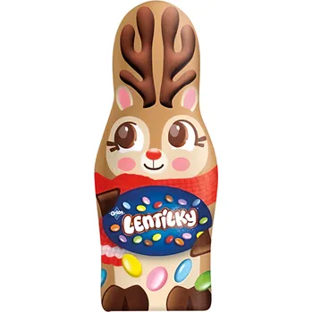 Čokoláda ORION Lentilky Mikuláš, sob, tučňák 19g