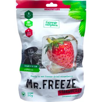 George and Stephen Mr. Frozen strawberry, sušené mrazem 50g