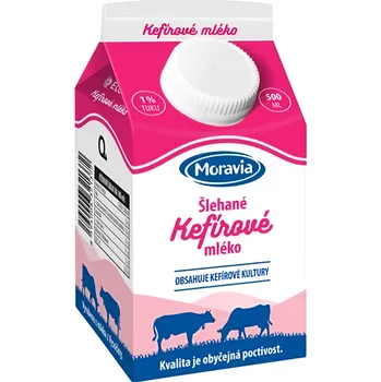 Mléko Moravia Kefírové mléko 1% 500ml