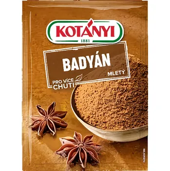 Koření Kotányi Badyán mletý 15g