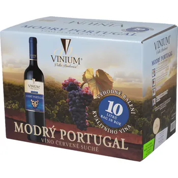 Víno Vinium Modrý Portugal, BiB 10l