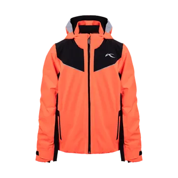 Lyžařská bunda KJUS Formula Jacket JR - Solar Flare/Black XL