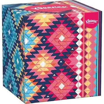Vatová tyčinka Kleenex Collection mix kapesníky 3-vrstvé 56ks