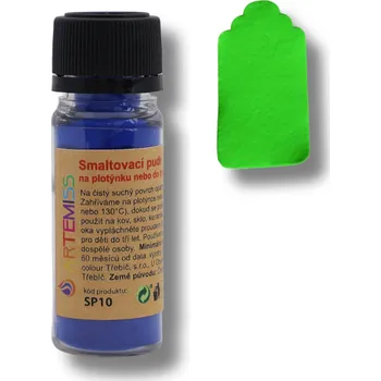 ARTEMISS Smaltovací pudr Vyberte velikost: 10g, Vyberte odstín: 38 hrášková