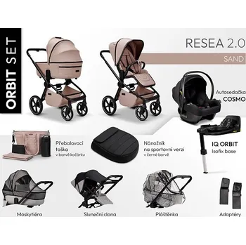 CDATA[Podrobnosti o produktu 649703001900 Výhodná sada AURA ORBIT s autosedačkou COSMO Black Avionaut a Isofix IQ ORBIT.…
v 5 obchodech
![Kočárek MOON kombinovaný kočárek MAXI SET RESEA 2.0 ORBIT Sand