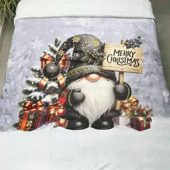 deka Mikroflanelová deka s beránkem 150x200cm Černý