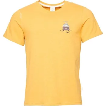 Pánské triko Chillaz E Ciao Velikost: XXL / Barva: žlutá