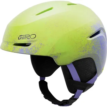 Giro Spur MIPS - Hi Viz Green/Purple S-(52-55.5)