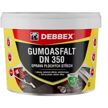 DEN BRAVEN GUMOASFALT DN 350 (na vodní bázi) kbelík 10 kg, černá (110082BIP)