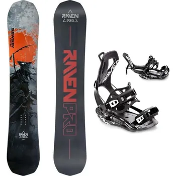 Snowboard Raven PRO Sensei Limited pánský snowboard + Raven Fastec FT360 black vázání 157 cm + L (EU 41-44) + DÁREK + Doprava ZDARMA