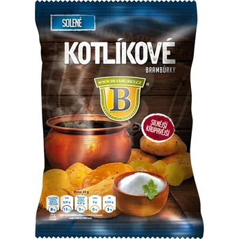 Chips Originální hospodské brambůrky Kotlíkové brambůrky solené 60g