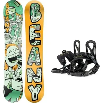 Snowboarding Beany TOOTHIE dětský snowboard + Beany Kido dětské vázání 90 cm + XXS (EU 25-32) + DÁREK + Doprava ZDARMA