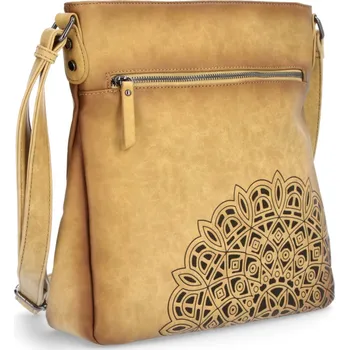 Kabelka Crossbody kabelka Indee 6271 Mandala - žlutá