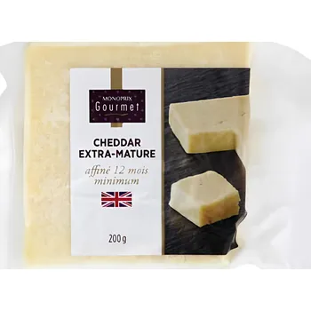 Monoprix Gourmet Extra vyzrálý čedar 200g
