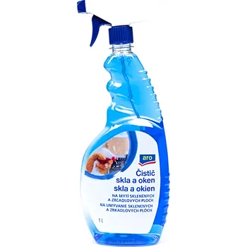 Čisticí prostředek na okna ARO Čisticí prostředek na skla a okna s rozprašovačem 1l