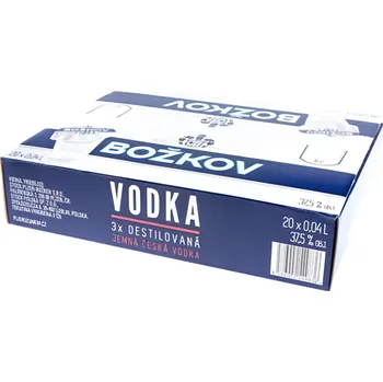 Vodka Božkov Vodka 37,5% 20x40ml 800ml