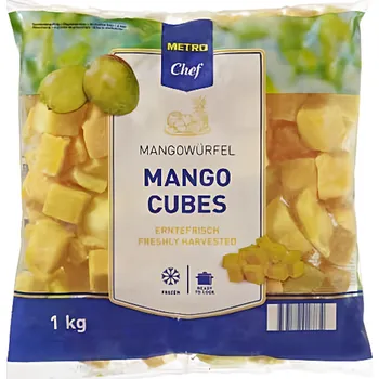Ovoce Metro Chef Mango kostky 1kg